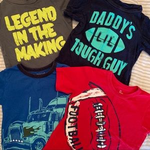 Toddler Boy T-Shirt Bundle Size: 2T